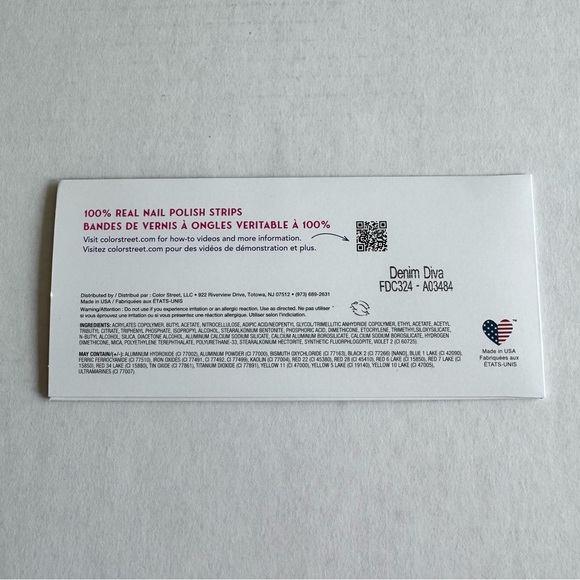 *Exclusive* Color Street: Denim Diva | Light Blue Jeans Twill Western Cowboy - Picture 4 of 13